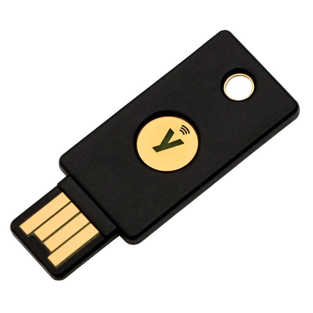 yubikeyはセットアップが簡単です