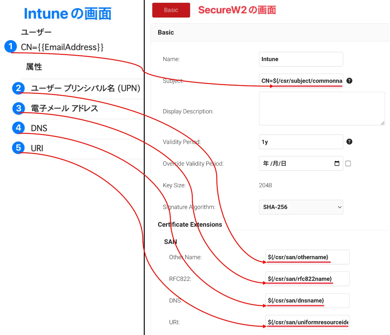 設定画面